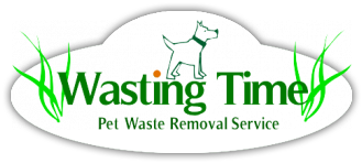 Wasting Time Pet Services Logo